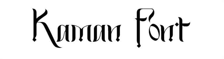 Kaman Font Download