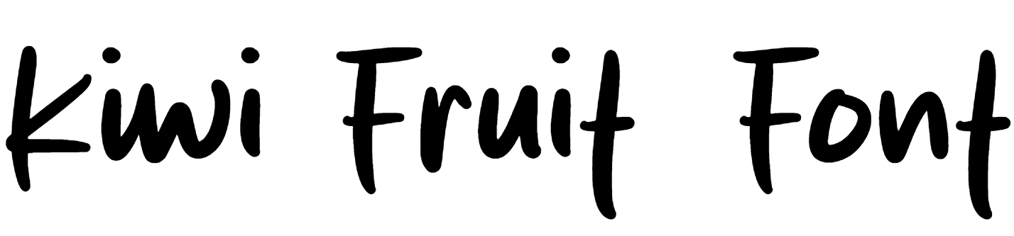 Kiwi Fruit Font Download