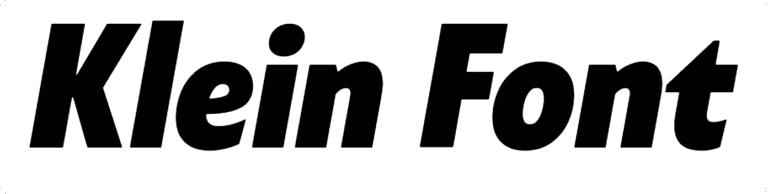 Klein Font Download