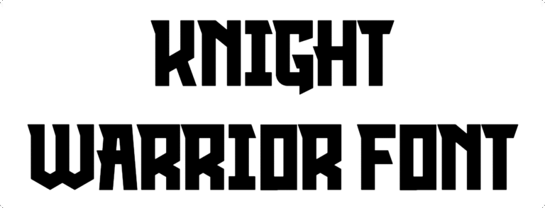 Knight Warrior Font Download