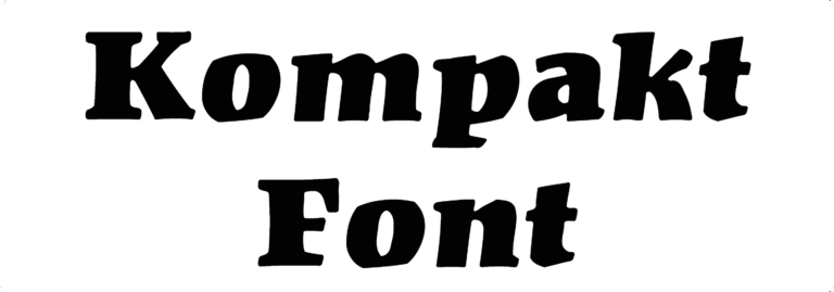 Kompakt Font Download