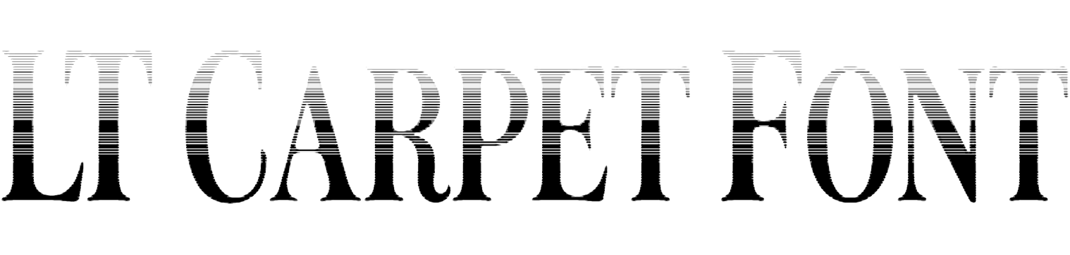 LT Carpet Font Download