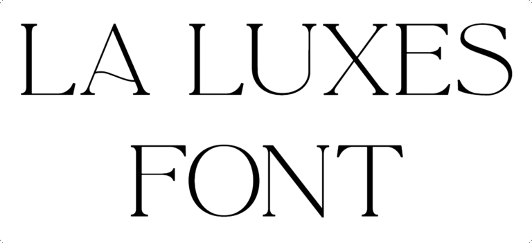 La Luxes Font Download