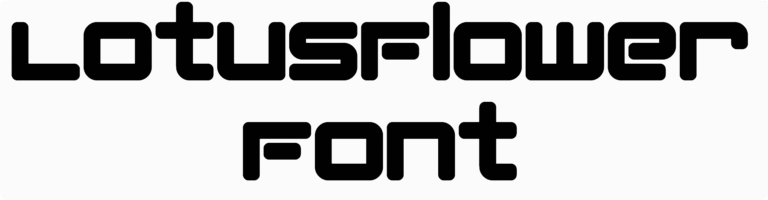 LotusFlower Font Download