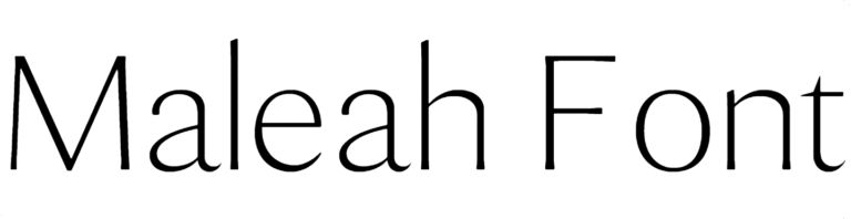 Maleah Font Download