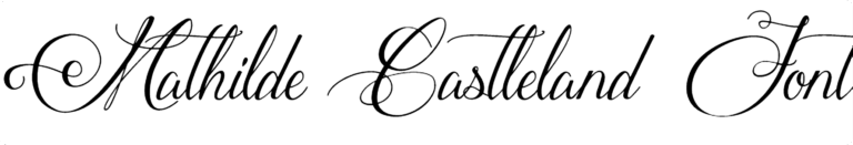 Mathilde Castleland Font Download