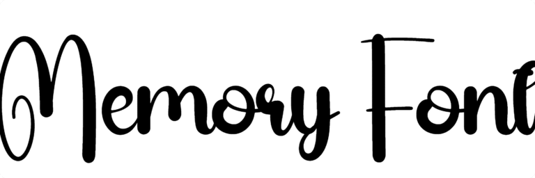 Memory Font Download