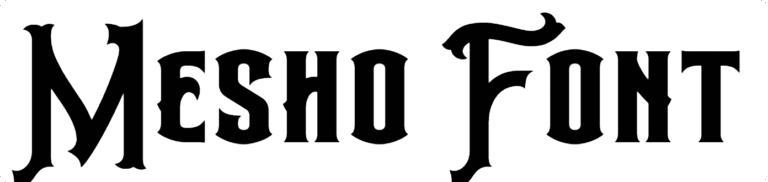 Mesho Font Download