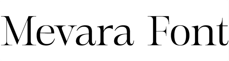 Mevara Font Download