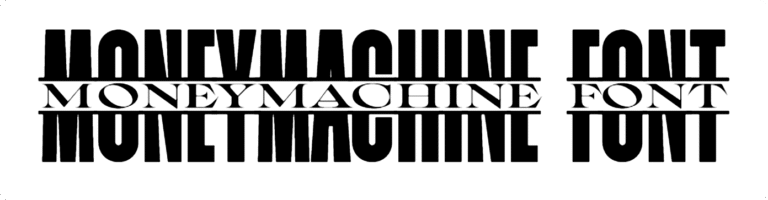 MoneyMachine Font Download
