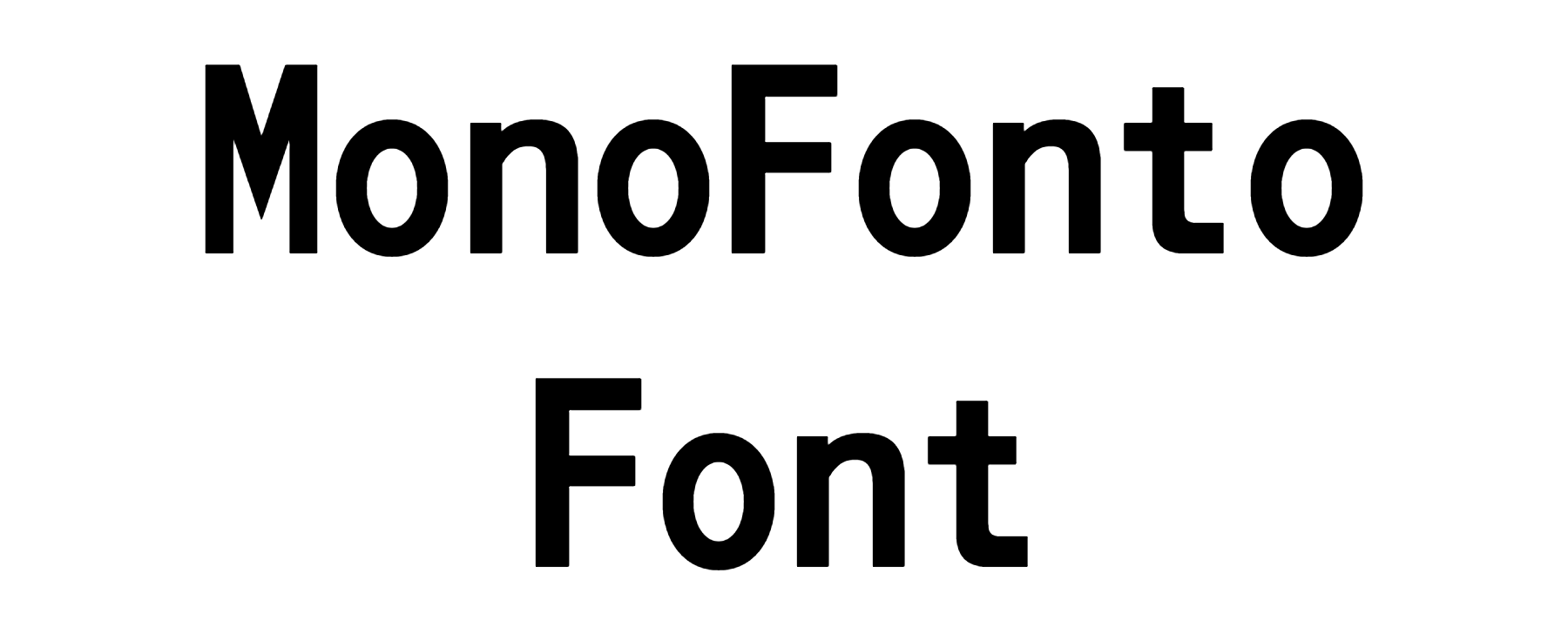 MonoFonto Font Download