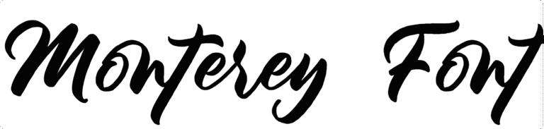 Monterey Font Download