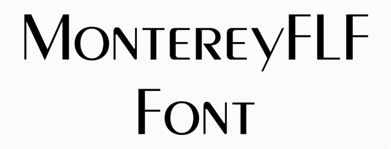 MontereyFLF Font Download