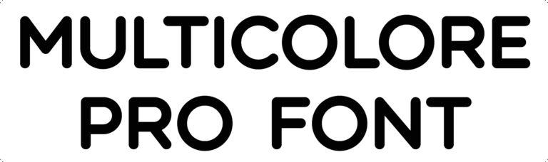 Multicolore Pro Font Download