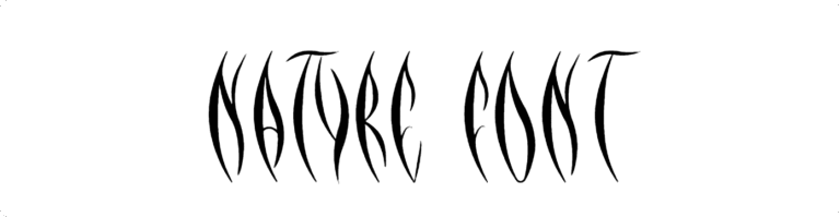 NATYRE FONT Download
