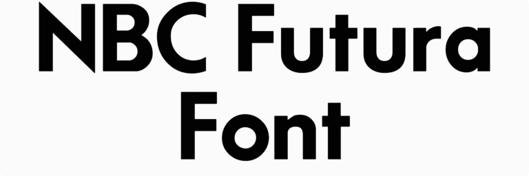 NBC Futura Font Download