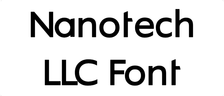 Nanotech LLC Font Download