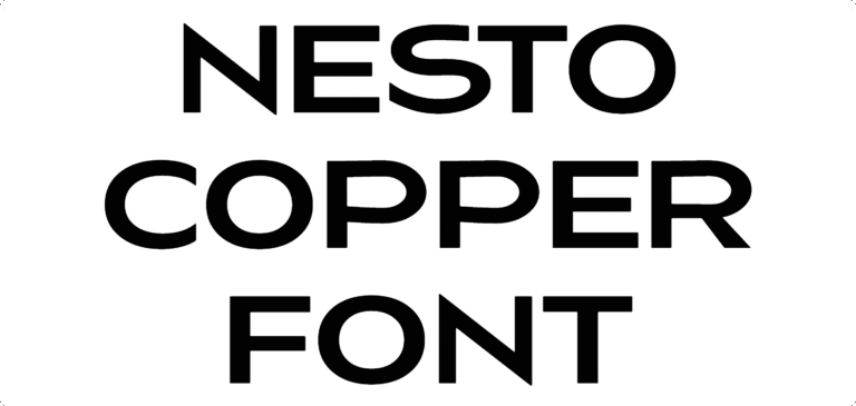 Nesto Copper Font Download