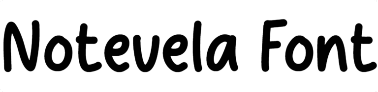 Notevela Font Download