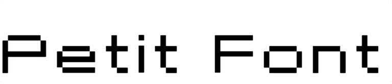 Petit Font Download