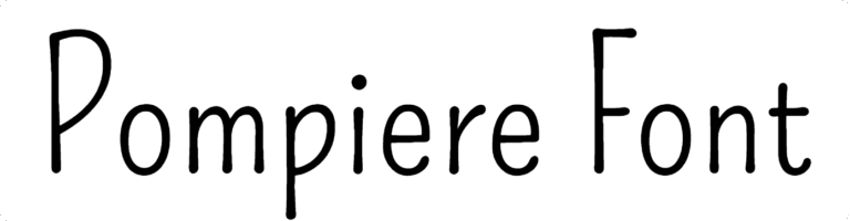Pompiere Font Download
