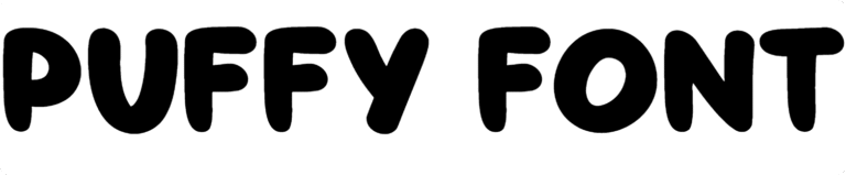 Puffy Font Download