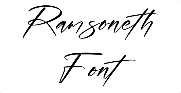 Ramsoneth Font Download