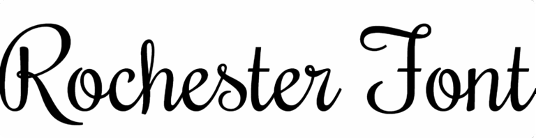 Rochester Font Download