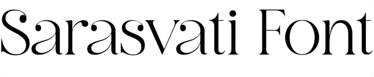 Sarasvati Font Download