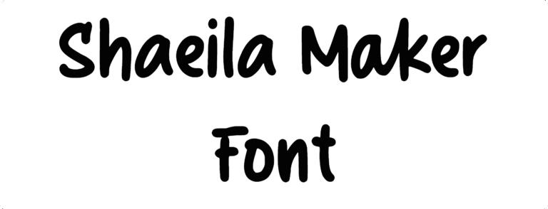 Shaeila Maker Font Download