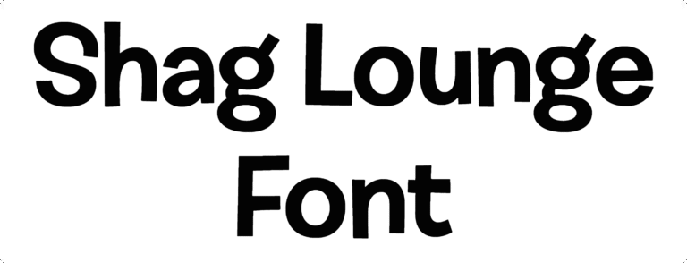 Shag Lounge Font Download