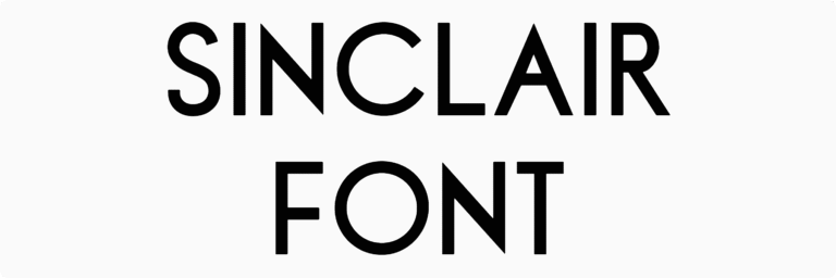 Sinclair Font Download
