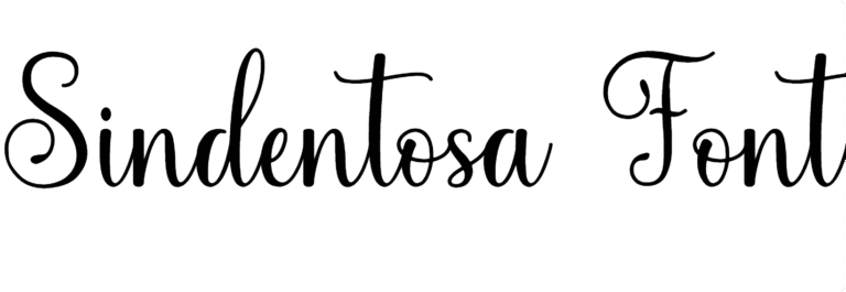 Sindentosa Font Download