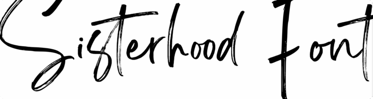 SisterHood Font Download