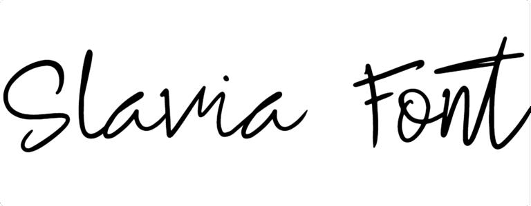 Slavia Font Download
