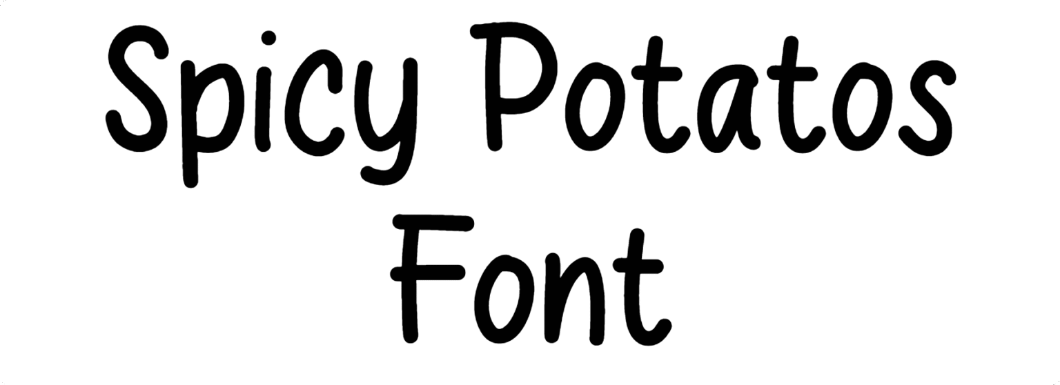 Spicy Potatos Font | DafontStyle