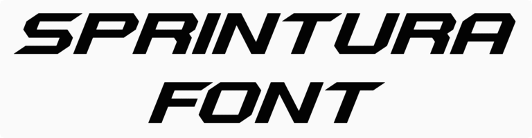 Sprintura Font Download