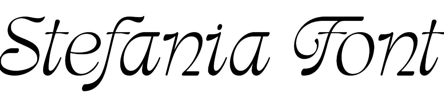 Stefania Font Download