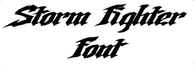Storm Fighter Font Download