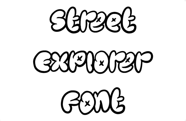 Street Explorer Font Download
