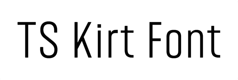 TS Kirt Font Download