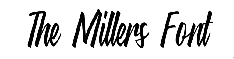 The Millers Font Download