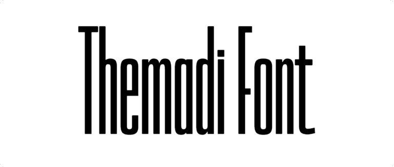 Themadi Font Download