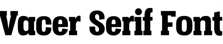 Vacer Serif Font Download