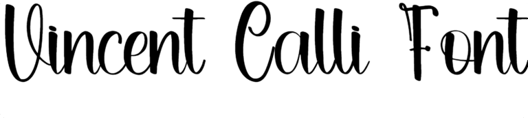 Vincent Calli Font Download