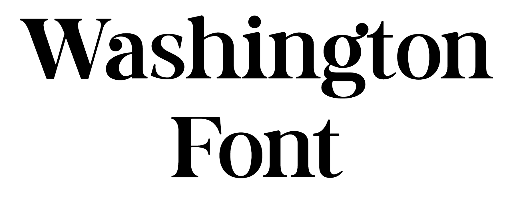 Washington Font Download