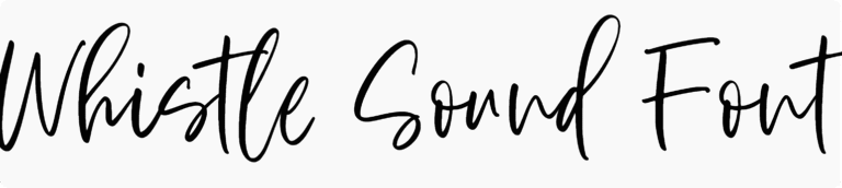 Whistle Sound Font Download