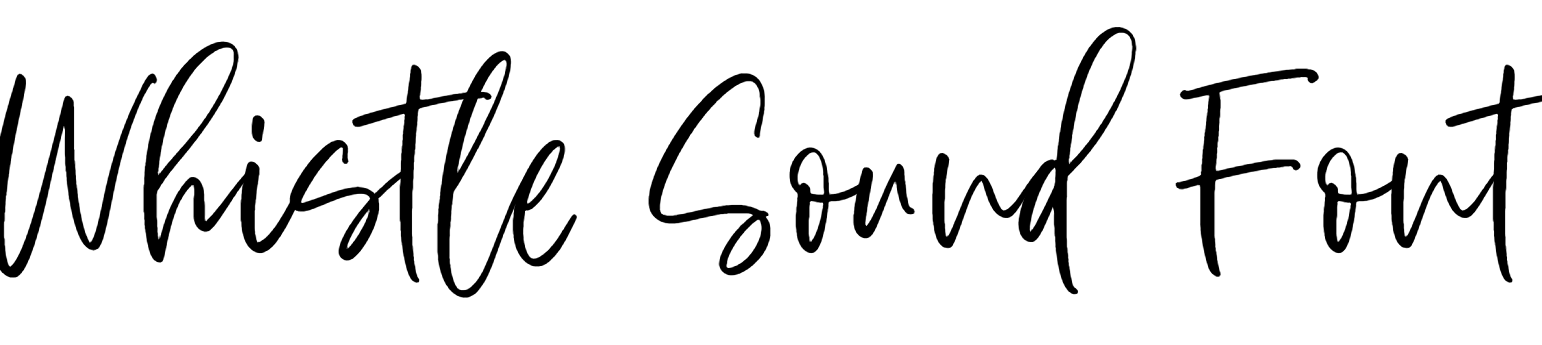 Whistle Sound Font Download