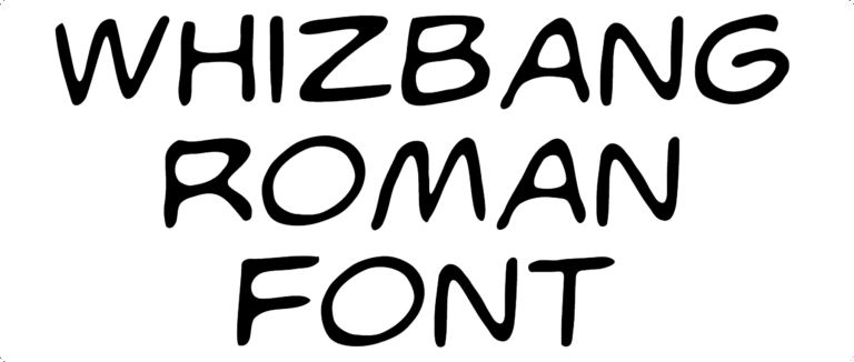 WhizBang Roman Font Download