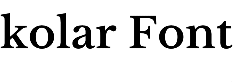 kolar Font Download